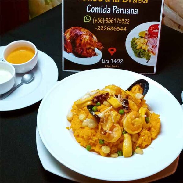 Rissotto de mariscos