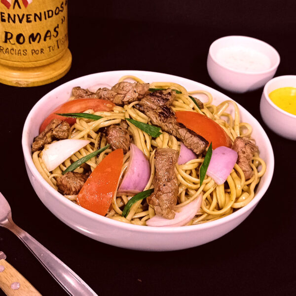 tallarin saltado carne