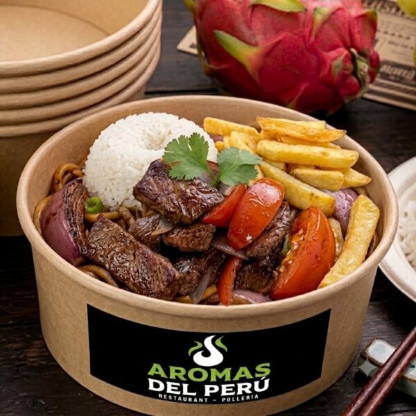 Lomo saltado peruano